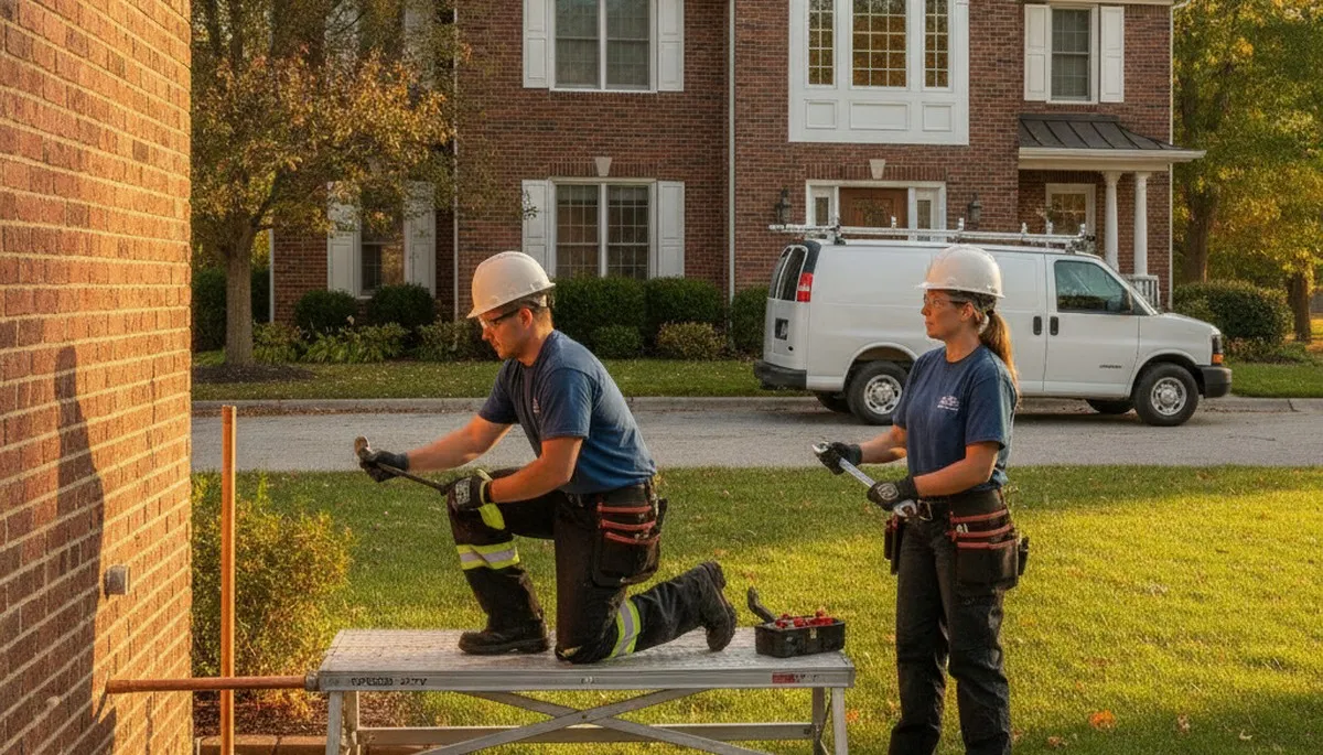 Naperville, IL plumbing repair service truck for residential and commercial plumbing solutions