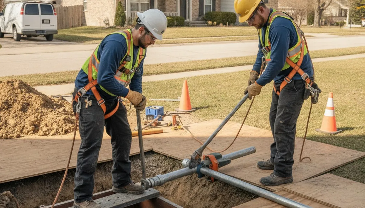 Naperville, IL plumbing repair service technician for residential leak and pipe fixes