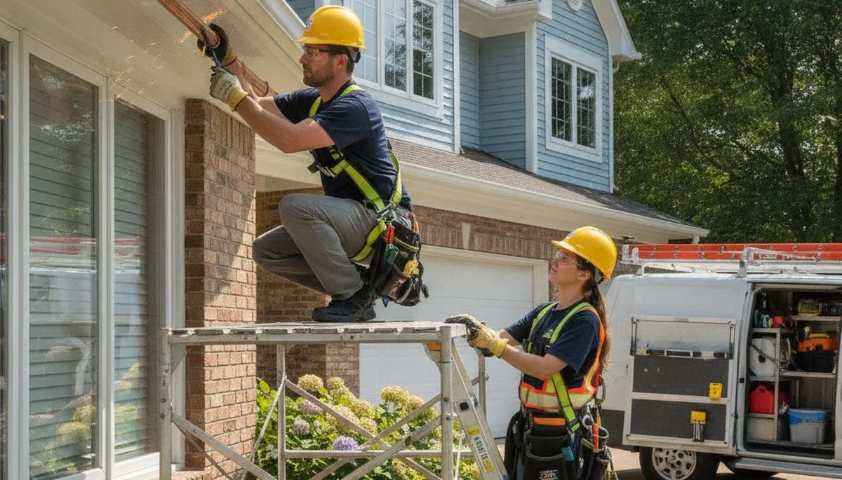 Naperville, IL plumbing repair service team providing professional residential and commercial plumbing solutions